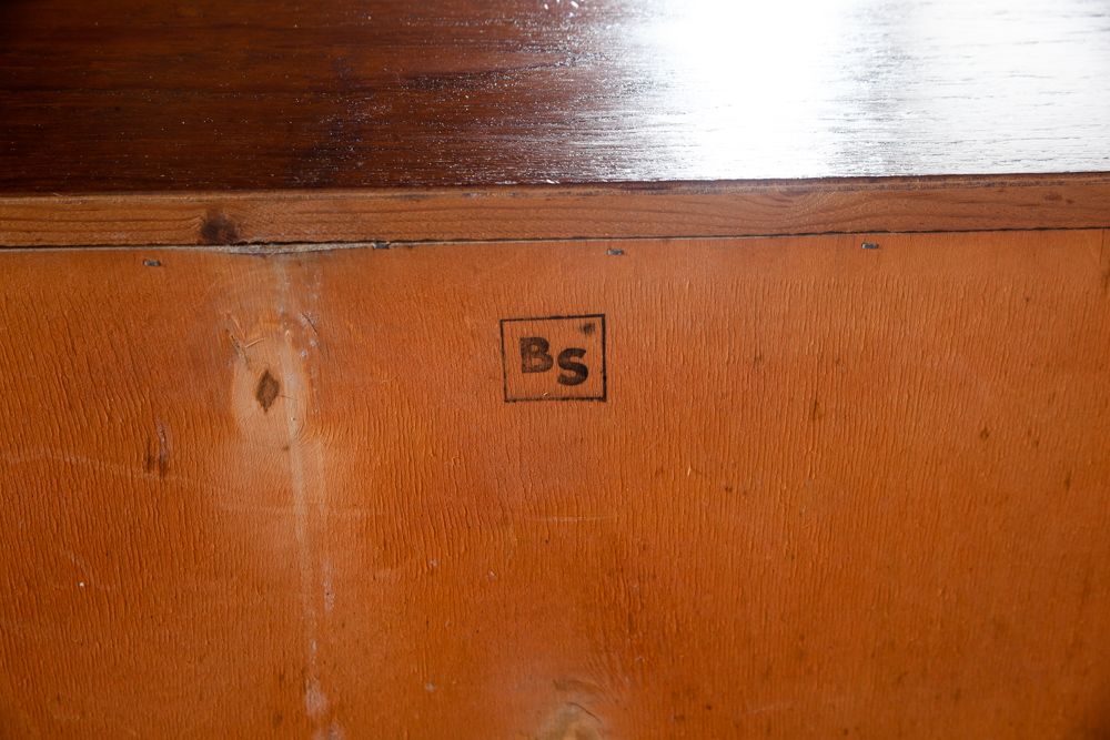 Mid Century Danish Modern Credenza Sideboard Teak Cabinet Denmark BS Mobler Mcm High Large - Image 11