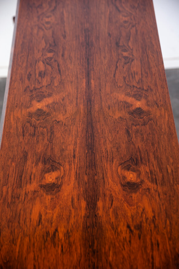 Mid Century Danish Modern Credenza Sideboard Brazilian Rosewood Large Denmark Bar Storage Arne Vodder Finn Juhl - Image 9