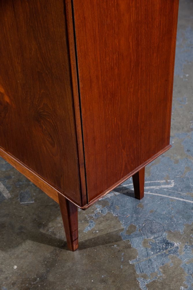 Mid Century Danish Modern Credenza Sideboard Teak Cabinet Denmark BS Mobler Mcm High Large - Image 9