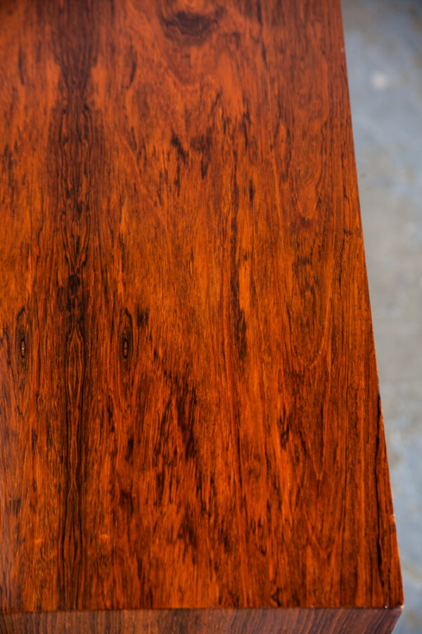 Mid Century Danish Modern Credenza Sideboard Brazilian Rosewood Large Denmark Bar Storage Arne Vodder Finn Juhl - Image 11