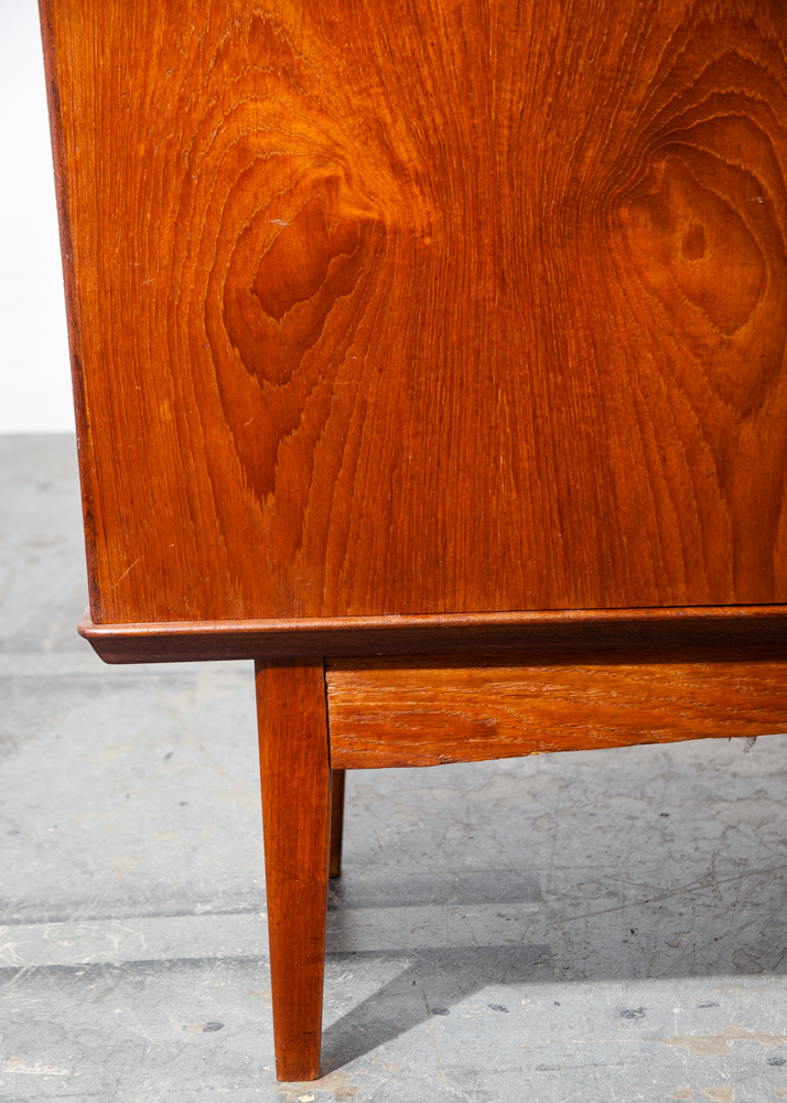 Mid Century Danish Modern Credenza Sideboard Teak Cabinet Denmark BS Mobler Mcm High Large - Image 6