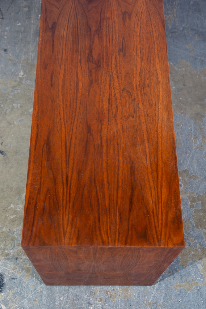 Mid Century Modern Credenza Dresser 6 Drawer Dillingham Walnut Vintage Mcm Wide Media Danish - Image 8