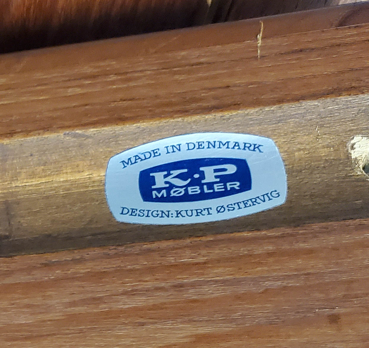 Mid Century Danish Modern Room Divider Wall Unit Teak Kurt Ostervig KP Mobler Modular Adjustable 2 Bay Cado Floating Freestanding - Image 11