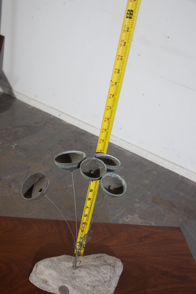 Mid Century Modern Sculpture Kinetic art Woodstock Garden Bells Chimes Wind Mcm - Image 10