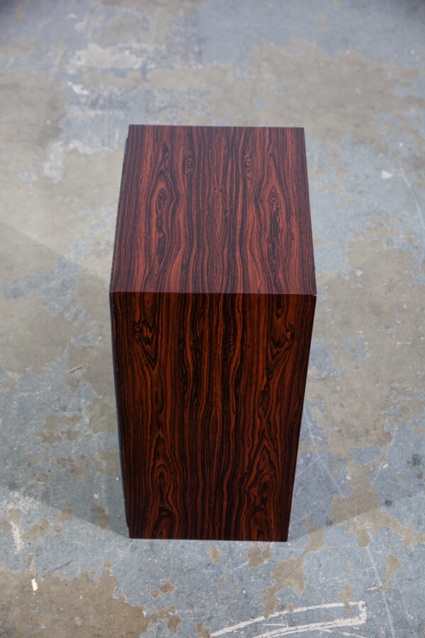 Mid Century Danish Modern Speakers Set 3435 Ferguson Thorns Brazilian Rosewood - Image 10
