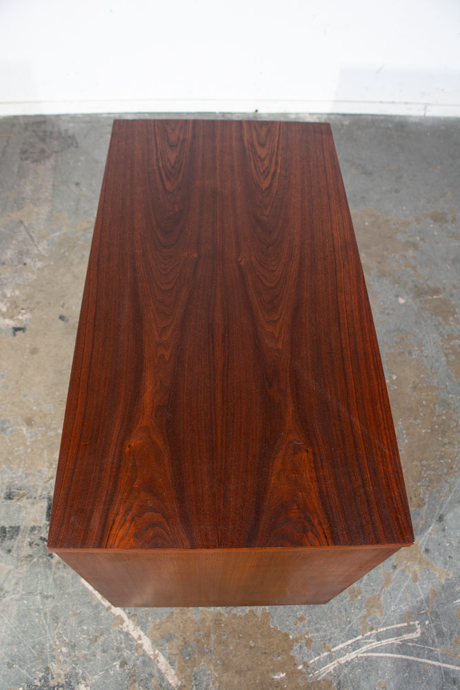 Mid Century Modern Chest of Drawers Dresser Walnut 3 Drawer American Vintage - Image 12