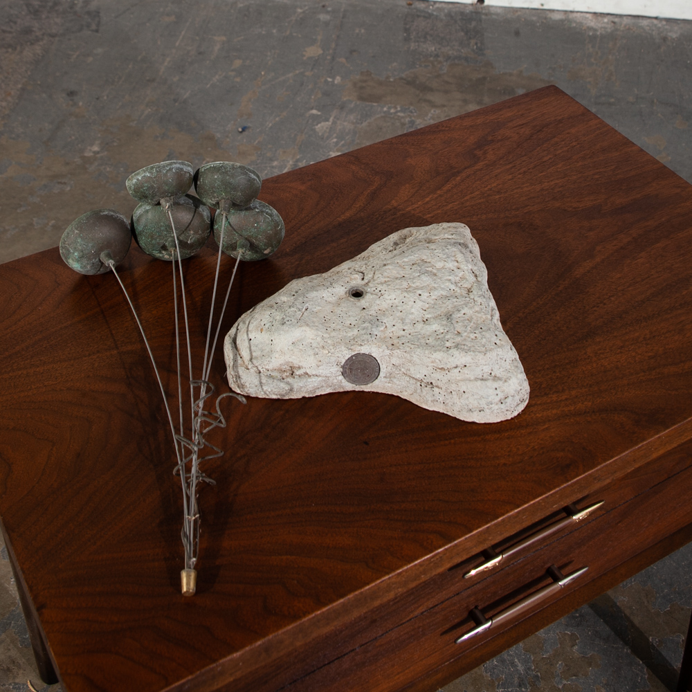 Mid Century Modern Sculpture Kinetic art Woodstock Garden Bells Chimes Wind Mcm - Image 6