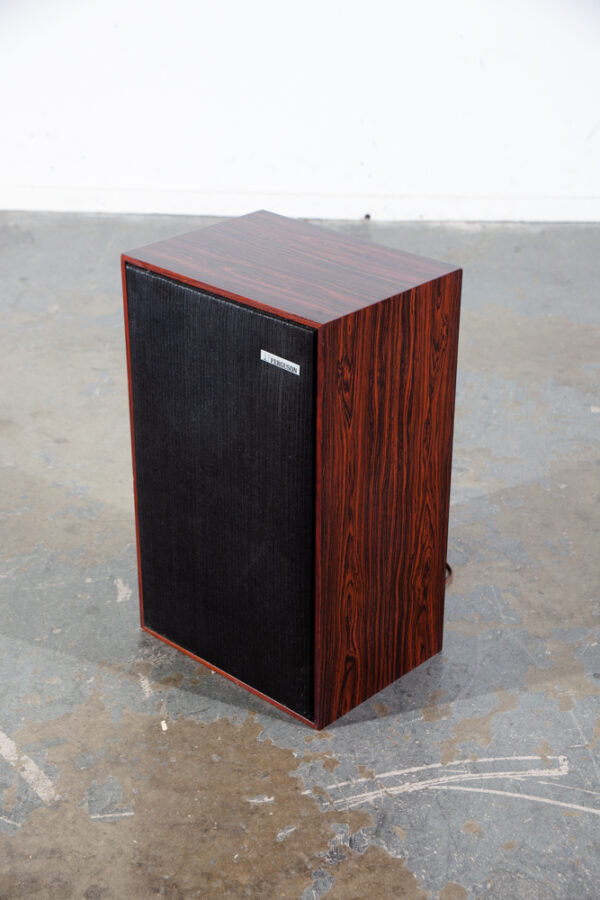 Mid Century Danish Modern Speakers Set 3435 Ferguson Thorns Brazilian Rosewood - Image 5