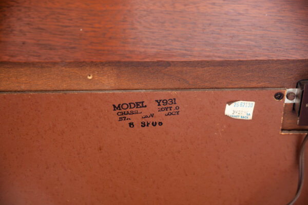 Mid Century Modern Stereo Console Record Player Zenith Serviced Hifi Radio Wood - Image 10