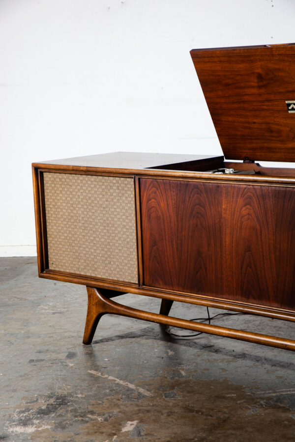 Mid Century Modern Stereo Console Record Player RCA Victor Serviced Hifi Radio M - Image 10