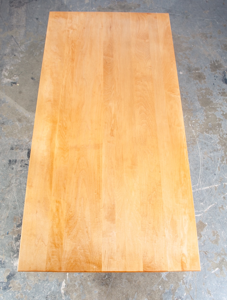 Mid Century Modern Desk Executive Office Paul Mccobb Planner Group Restored Mcm Blonde Solid Maple Danish - Image 6