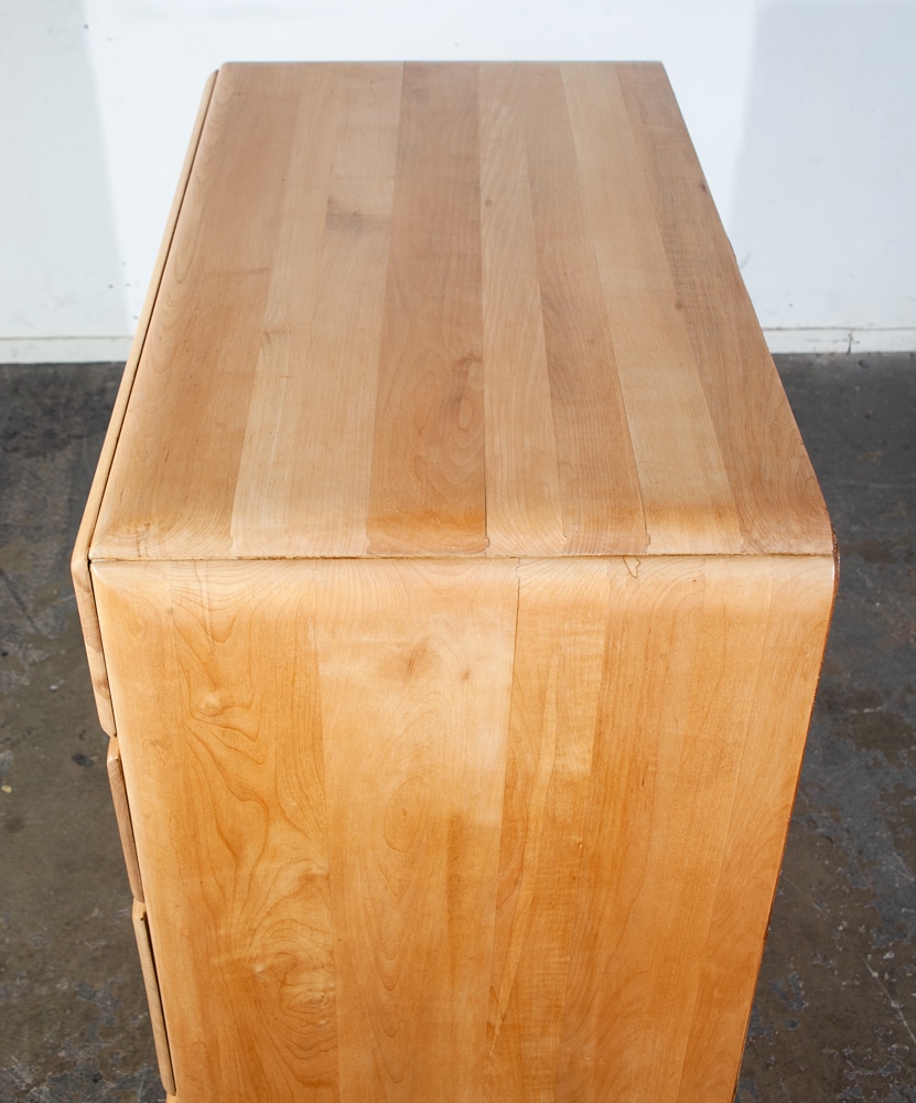 Mid Century Modern Highboy Dresser Solid Maple Russel Wright Heywood Wakefield - Image 5