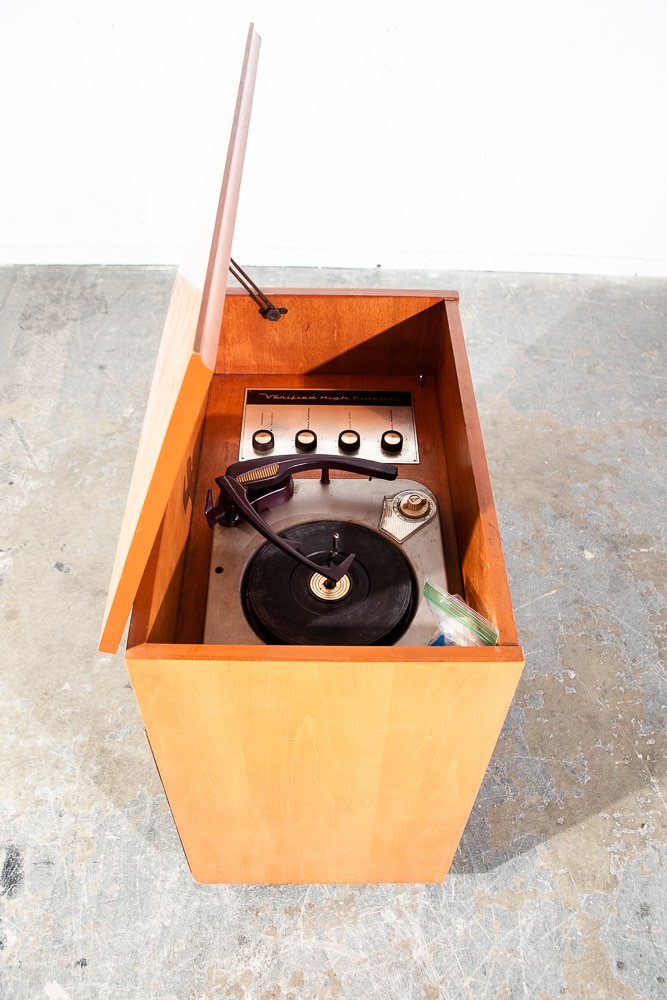 Mid Century Modern Stereo Console Webcor Coronet Record player Hifi Compact Mcm - Image 6