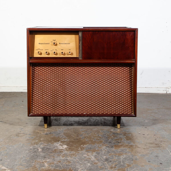 Mid Century Modern Stereo Console Magnavox Coronet Record Player Hifi Compact NM - Image 3