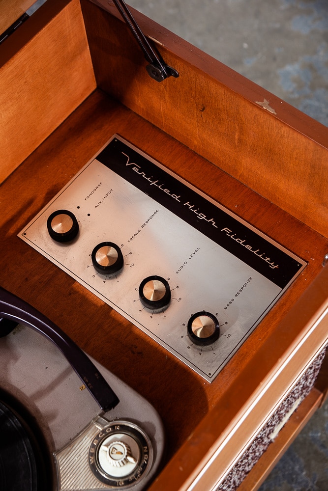 Mid Century Modern Stereo Console Webcor Coronet Record player Hifi Compact Mcm - Image 8