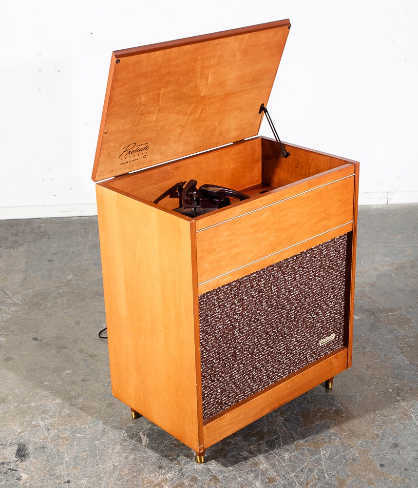 Mid Century Modern Stereo Console Webcor Coronet Record player Hifi Compact Mcm - Image 2