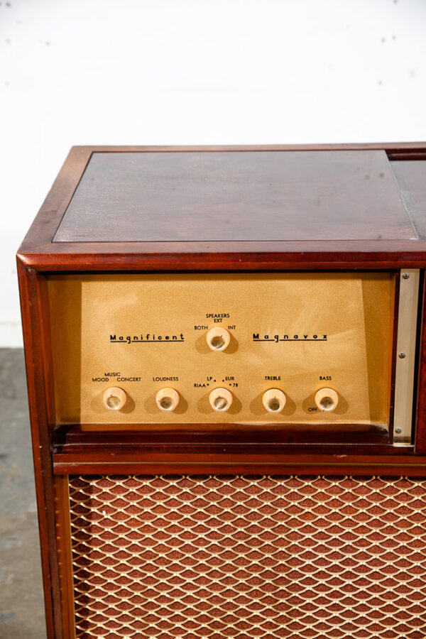 Mid Century Modern Stereo Console Magnavox Coronet Record Player Hifi Compact NM - Image 9