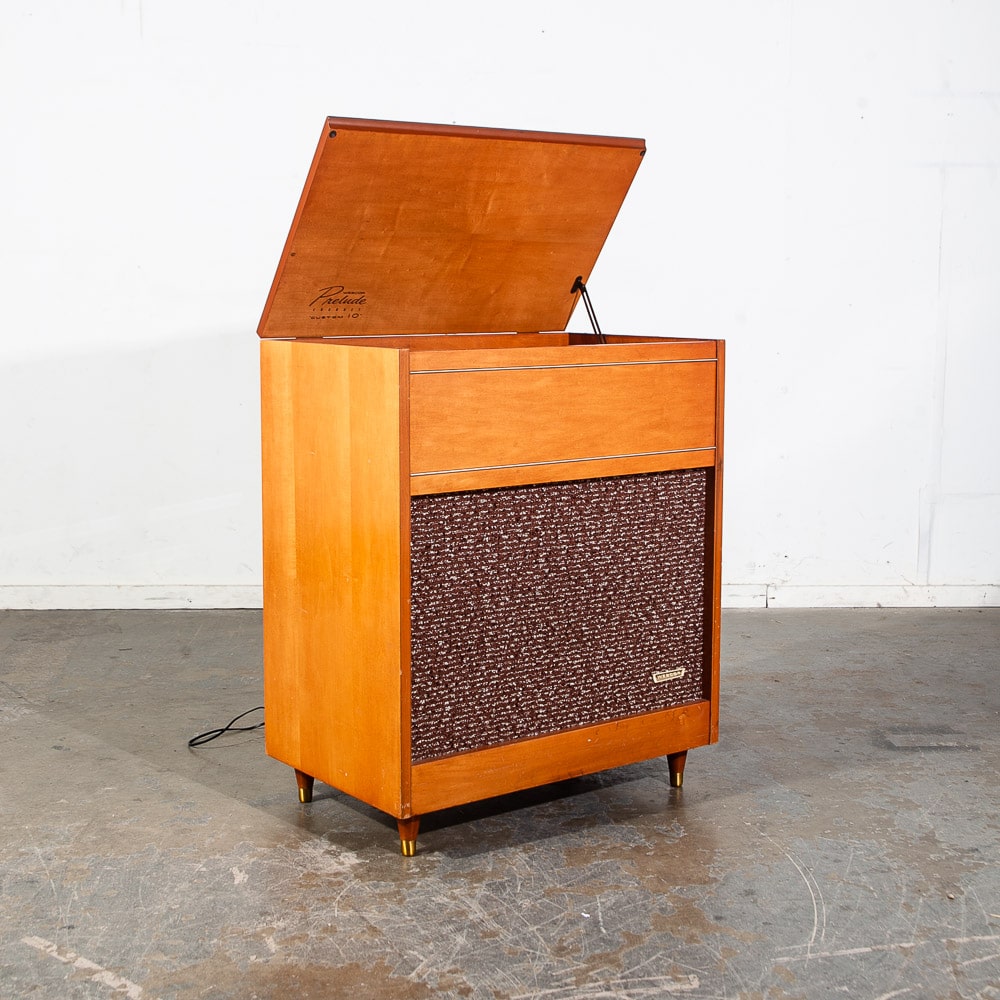 Mid Century Modern Stereo Console Webcor Coronet Record player Hifi Compact Mcm