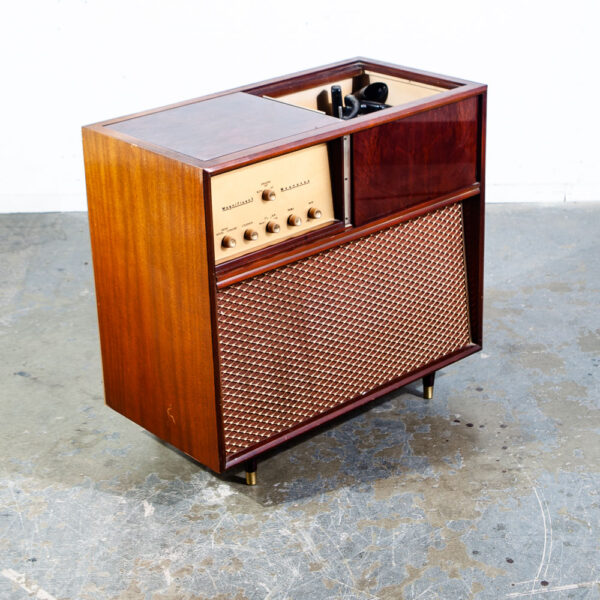 Mid Century Modern Stereo Console Magnavox Coronet Record Player Hifi Compact NM - Image 2