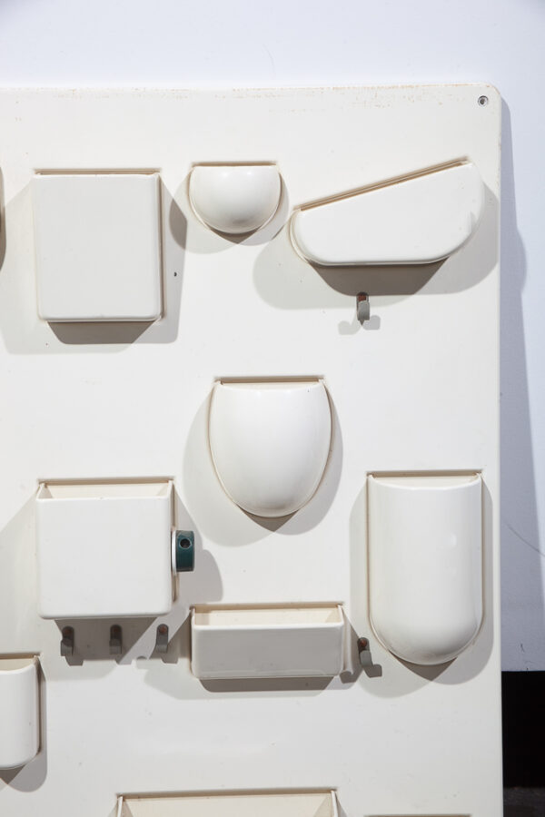 Mid Century Modern Uten Silo 2 Accessories Holder White Vitra 70 Dorothee Becker - Image 8