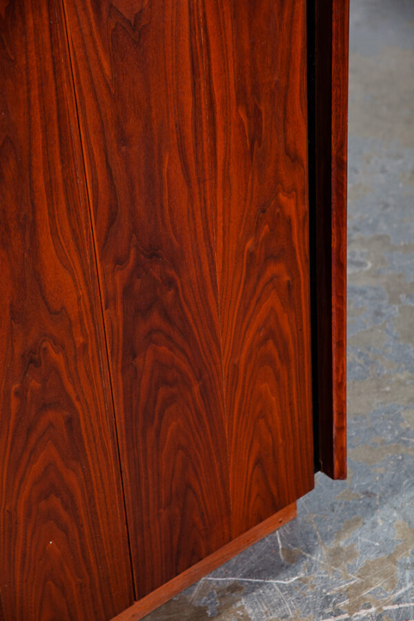 Mid Century Modern Dresser Gentleman's Chest Highboy Dillingham Esprit Walnut - Image 12