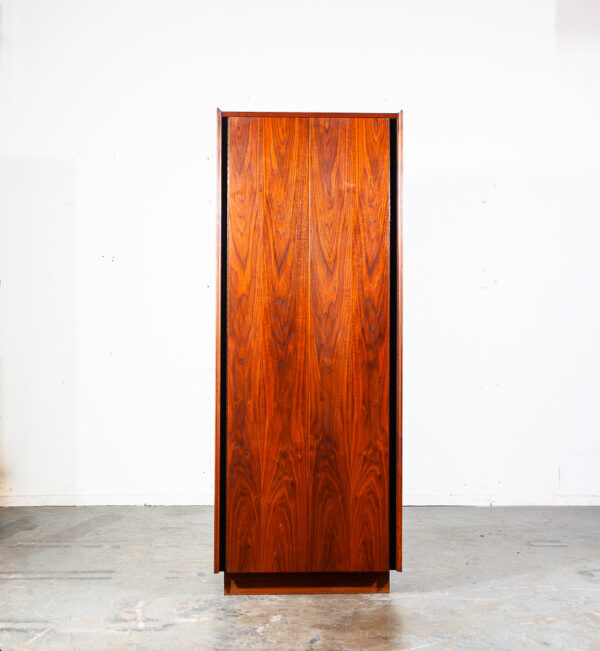 Mid Century Modern Dresser Gentleman's Chest Highboy Dillingham Esprit Walnut - Image 3