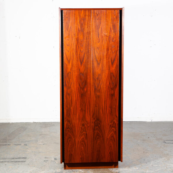 Mid Century Modern Dresser Gentleman's Chest Highboy Dillingham Esprit Walnut - Image 7