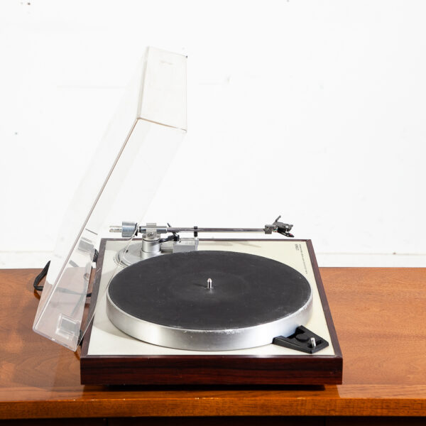 Mid Century Modern Record Player Luxman PD 284 Turntable Rosewood Ortofon 30 Mcm 50hz European - Image 4