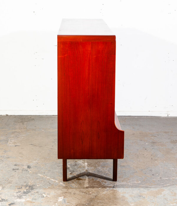 Mid Century Danish Modern Credenza Highboard Bar Sideboard Denmark Mcm Drawers - Image 3