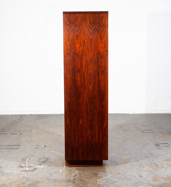 Mid Century Modern Dresser Gentleman's Chest Highboy Dillingham Esprit Walnut - Image 4