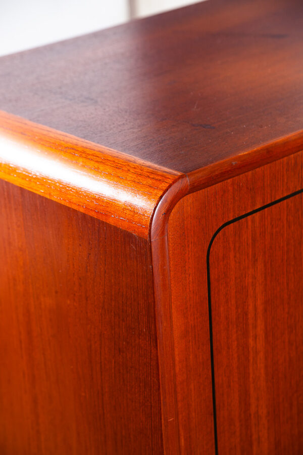 Mid Century Danish Modern Credenza Highboard Bar Sideboard Denmark Mcm Drawers - Image 7