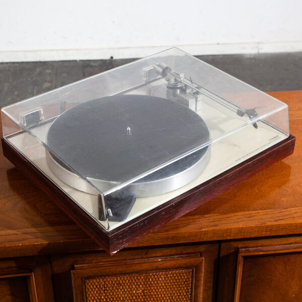 Mid Century Modern Record Player Luxman PD 284 Turntable Rosewood Ortofon 30 Mcm 50hz European - Image 9