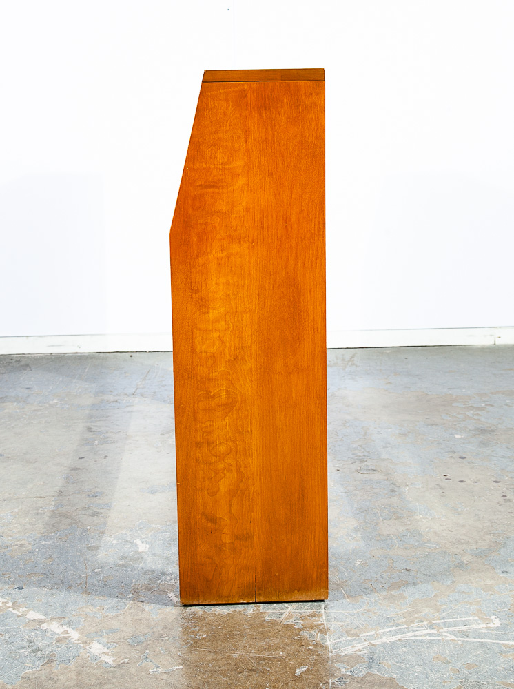 Mid Century Modern Headboard Full Bed Frame Birch Conant Ball Blonde Storage Mcm - Image 3