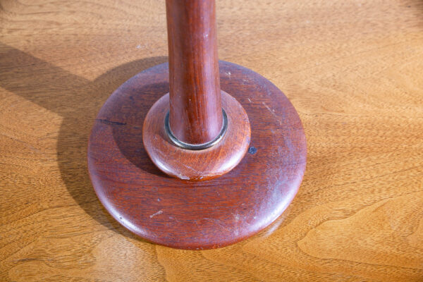 Mid Century Danish Modern Table Lamp Solid Teak Vintage Lighting Light Denmark - Image 8