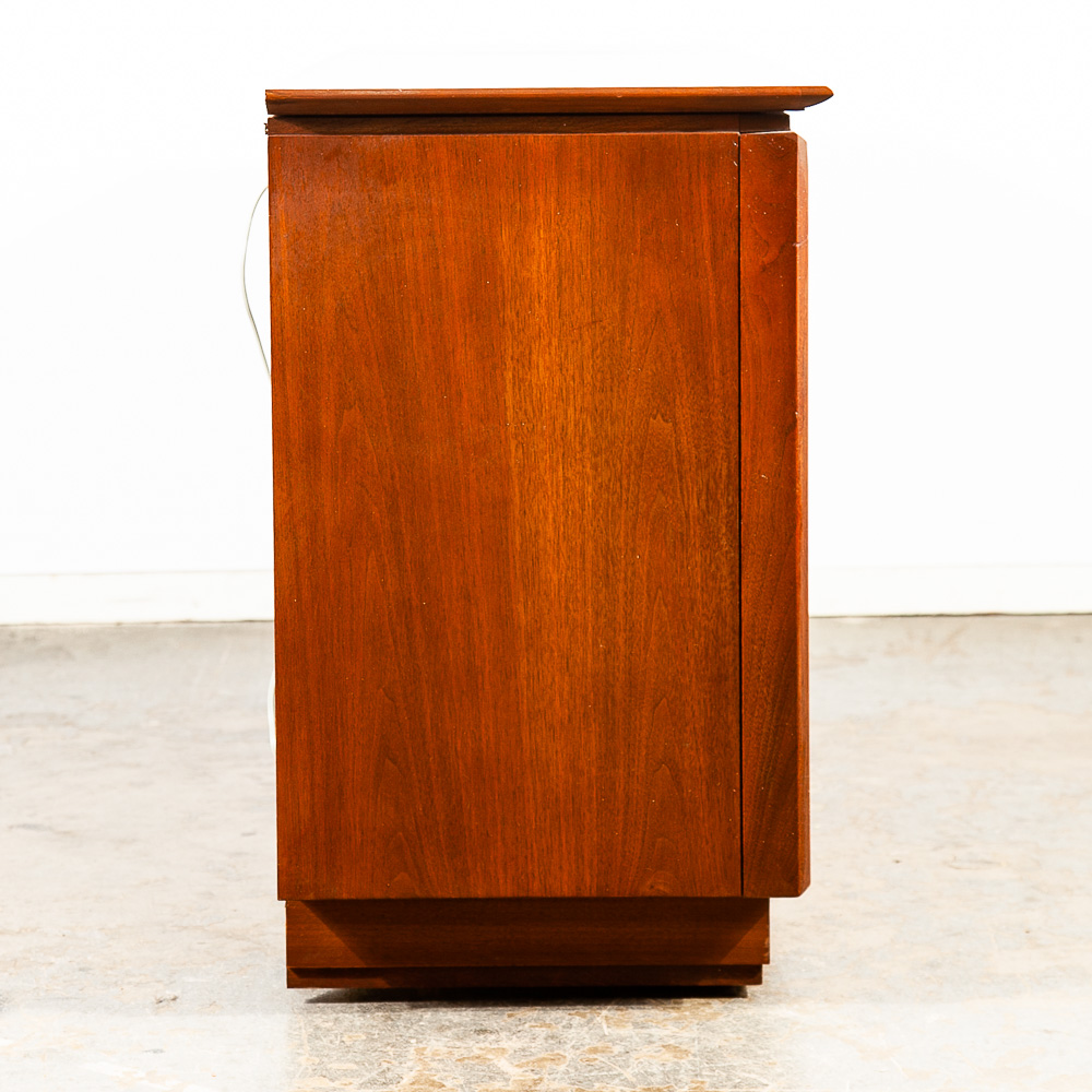 Mid Century Modern Stereo Console Credenza Fisher Statesman Radio Record Player - Image 5