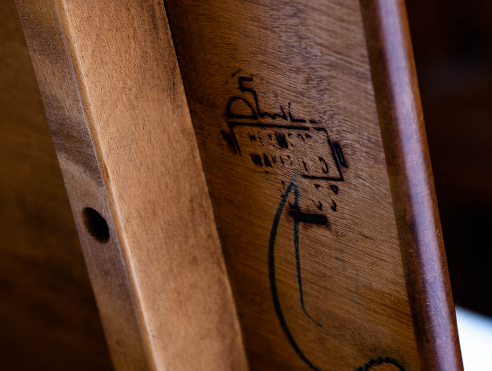 Mid Century Modern Dining Table M166 Solid Maple Drop Leaf Heywood Wakefield Mcm - Image 10