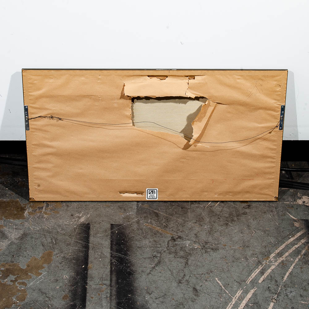 Mid Century Modern Oil Painting Expressionist Pierre Fredang Art Original Sign - Image 12