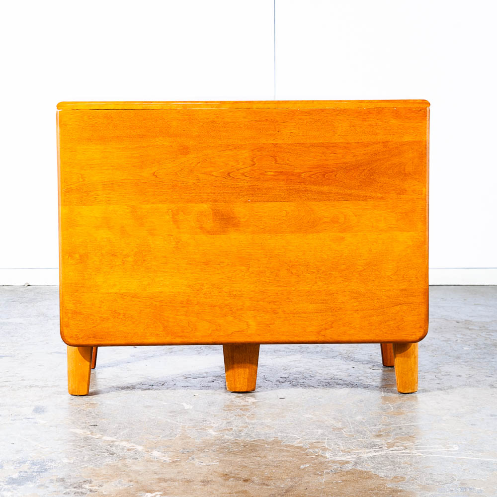 Mid Century Modern Dining Table M166 Solid Maple Drop Leaf Heywood Wakefield Mcm - Image 9