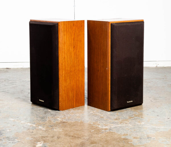 Mid Century Modern Speakers Technics SB-CR55 Vintage Set Tested Mcm Denmark - Image 10