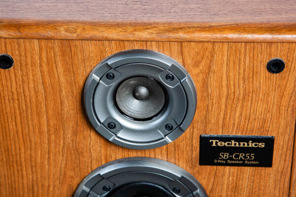 Mid Century Modern Speakers Technics SB-CR55 Vintage Set Tested Mcm Denmark - Image 9