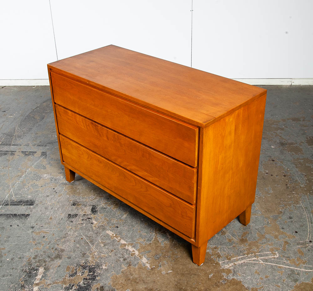 Mid Century Modern Dresser Chest Drawers Russel Wright Conant Ball Maple Vintage - Image 7