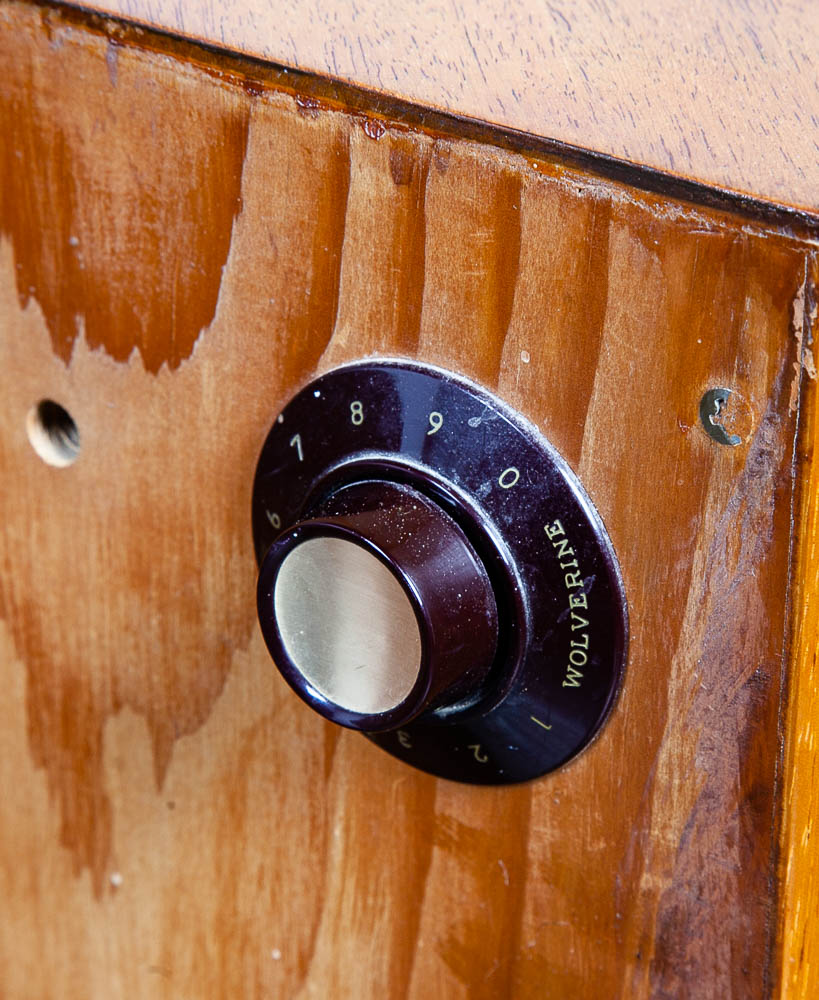 Mid Century Modern Speakers Set EV Electro Voice Aristocrat Tested Working Mahogany Mcm Vintage - Image 8