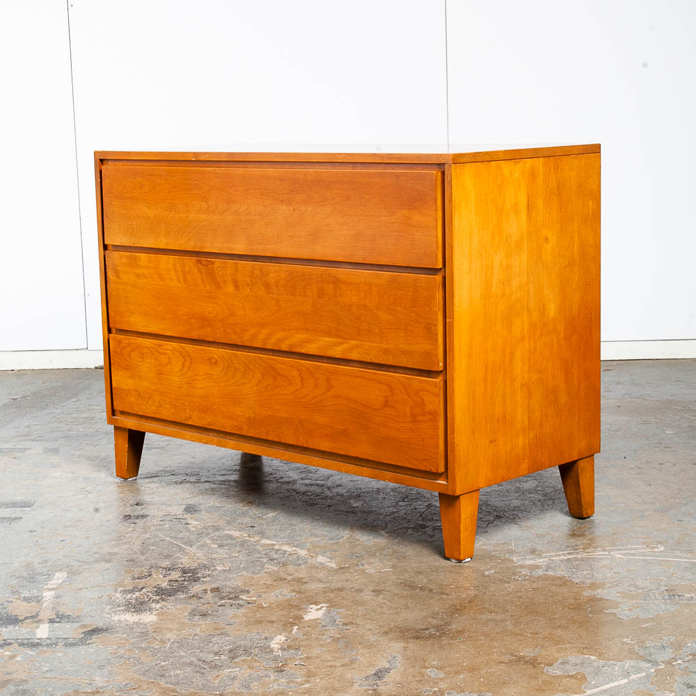 Mid Century Modern Dresser Chest Drawers Russel Wright Conant Ball Maple Vintage - Image 3