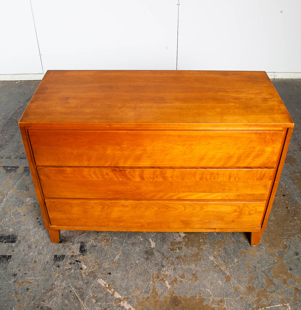 Mid Century Modern Dresser Chest Drawers Russel Wright Conant Ball Maple Vintage - Image 9
