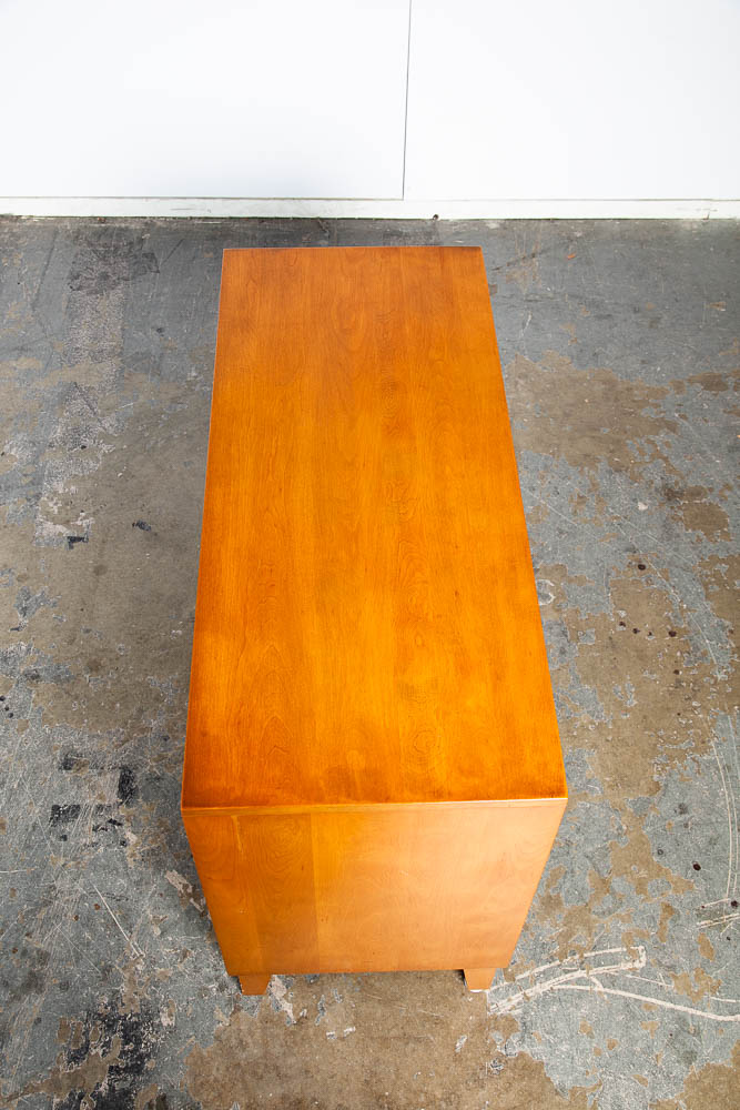 Mid Century Modern Dresser Chest Drawers Russel Wright Conant Ball Maple Vintage - Image 5