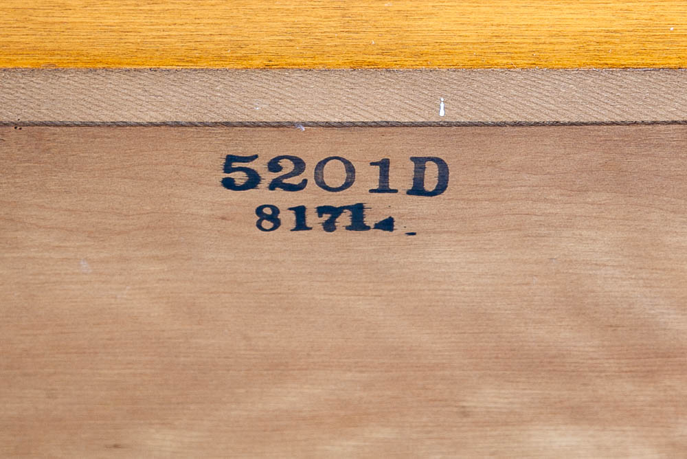 Mid Century Modern Dresser Chest Drawers Russel Wright Conant Ball Maple Vintage - Image 8