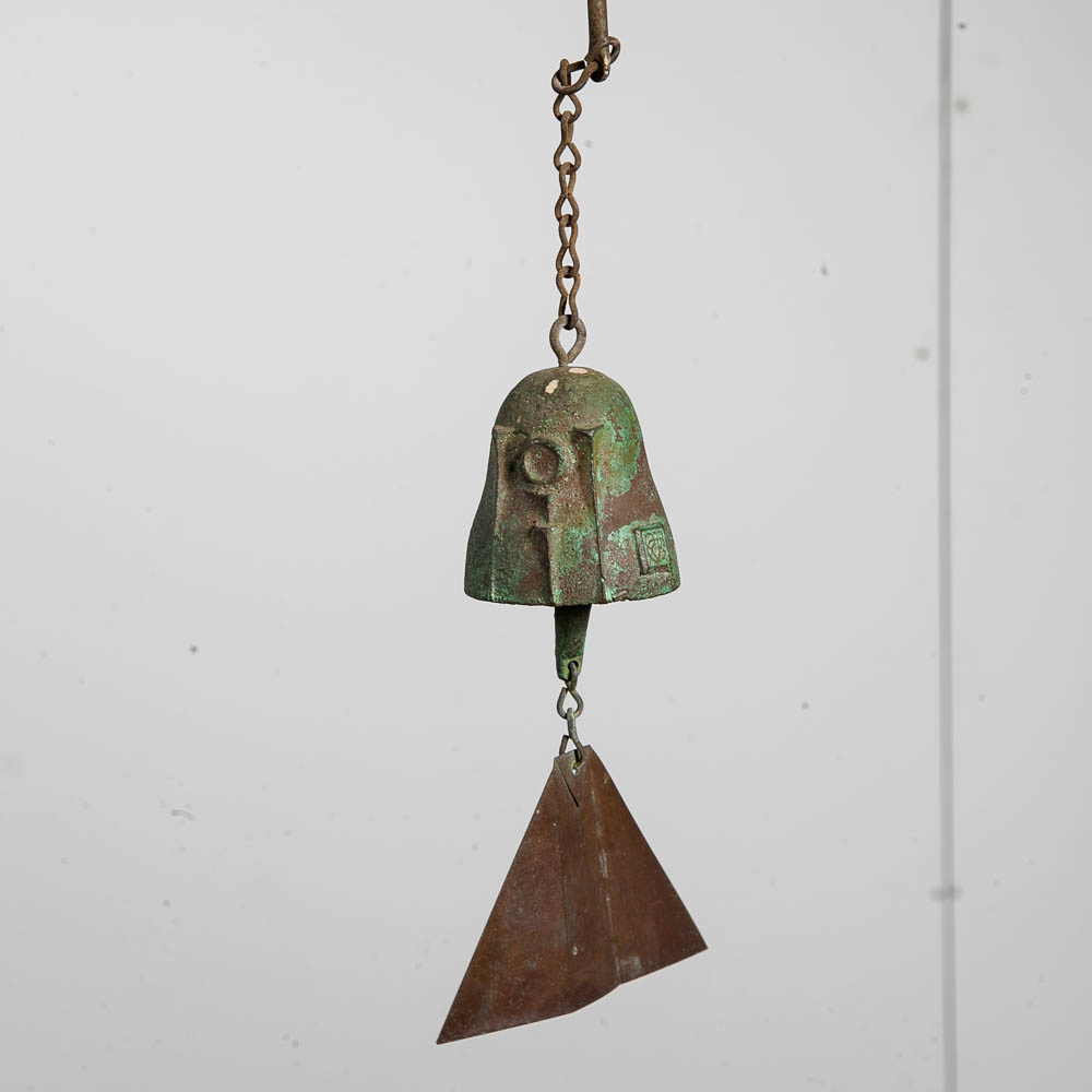 Details about   Arcosanti Soleri 9" Patina Replacement Hanging Chain for Large Bronze Wind Bell