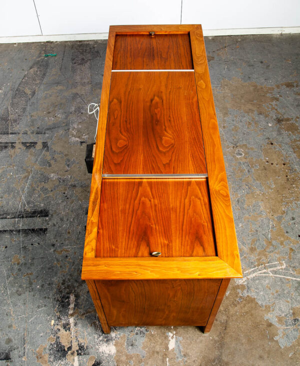 Mid Century Modern Stereo Console Curtis Mathes Radio Record Player Amplifier TV Serviced Walnut Mcm Vintage - Image 4