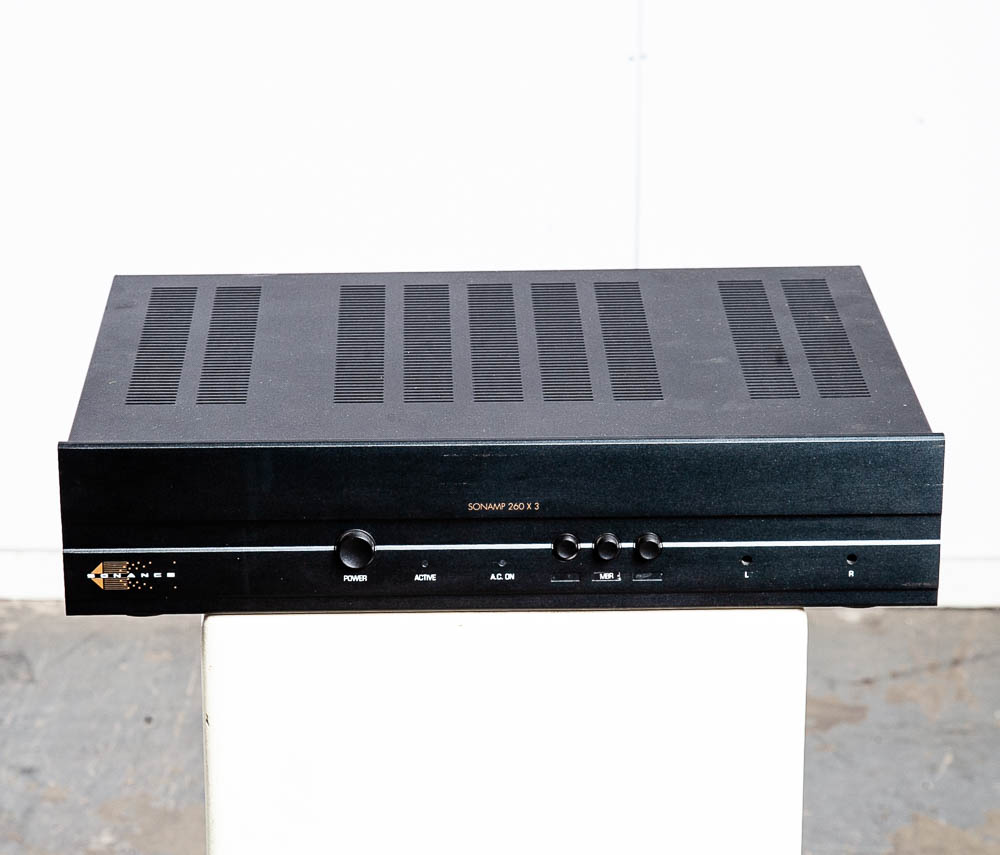 Vintage Sonamp Integrated Amplifier Amp 260 x3 Sonance Black Working Tested Hifi