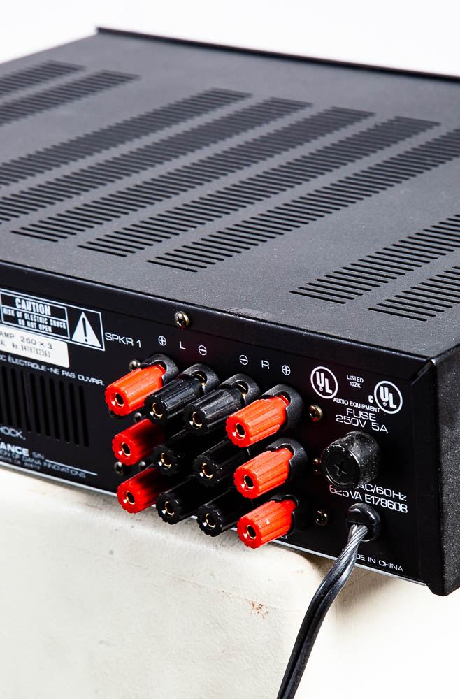 Vintage Sonamp Integrated Amplifier Amp 260 x3 Sonance Black Working Tested Hifi - Image 8